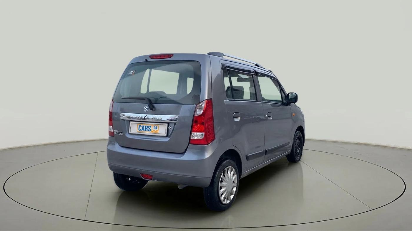 2013 Maruti Wagon R 1.0 VXI, Petrol, Manual, 54,114 km, Right Back Diagonal