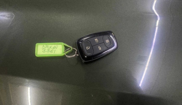 2021 Tata NEXON XZA PLUS (O) PETROL, Petrol, Automatic, 23,905 km, Key Close Up