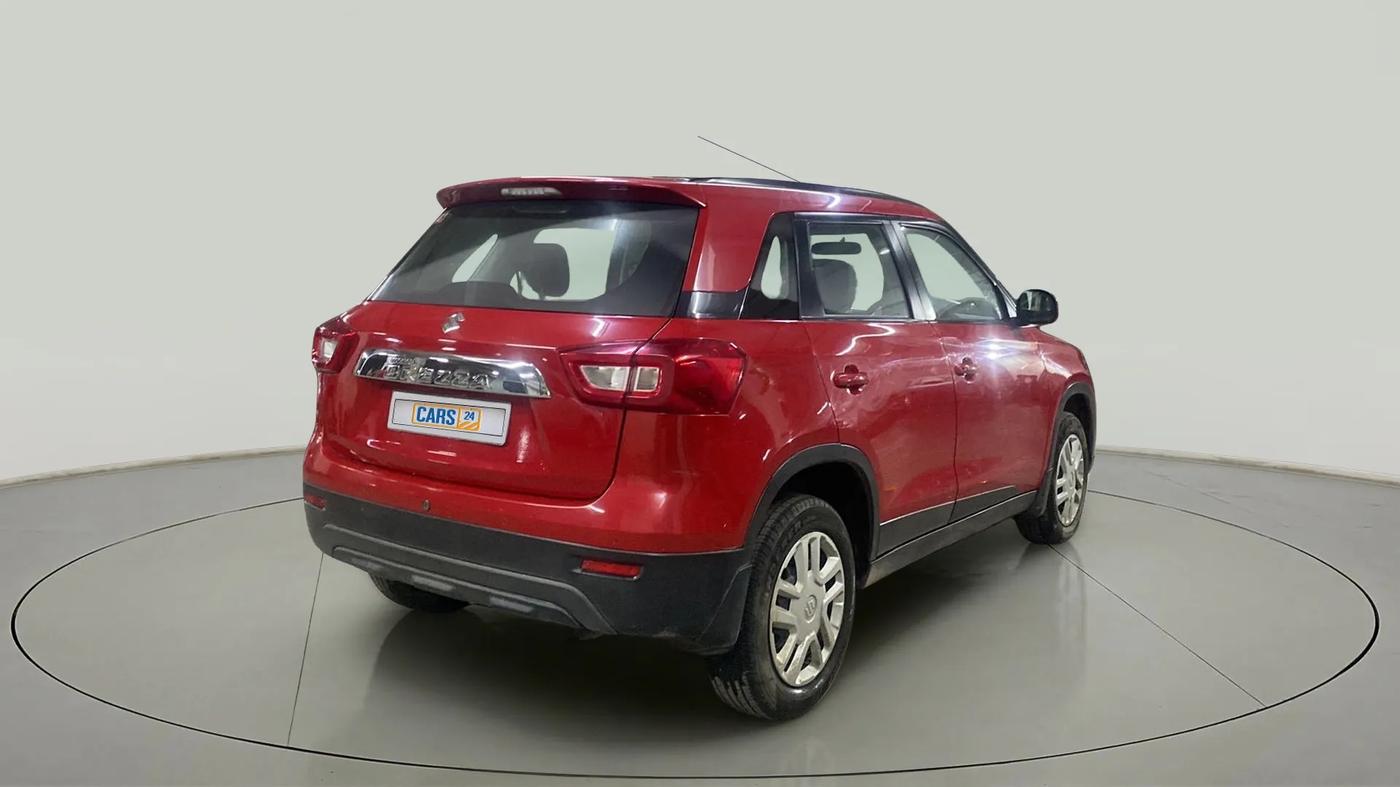 2022 Maruti Vitara Brezza VXI AT SHVS, Petrol, Automatic, 9,370 km, Right Back Diagonal