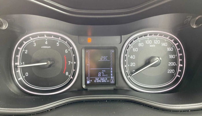 2021 Maruti Vitara Brezza ZXI, Petrol, Manual, 26,277 km, Odometer Image