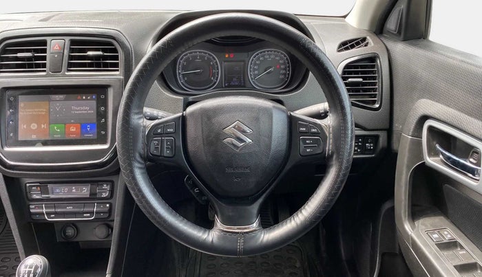 2021 Maruti Vitara Brezza ZXI, Petrol, Manual, 26,277 km, Steering Wheel Close Up