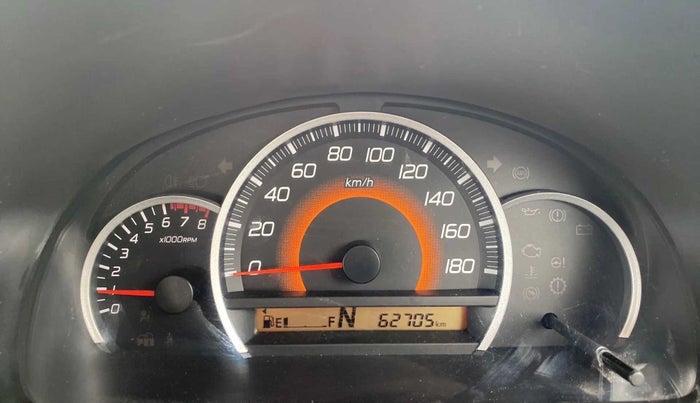 2016 Maruti Wagon R 1.0 VXI AMT, Petrol, Automatic, 62,667 km, Odometer Image
