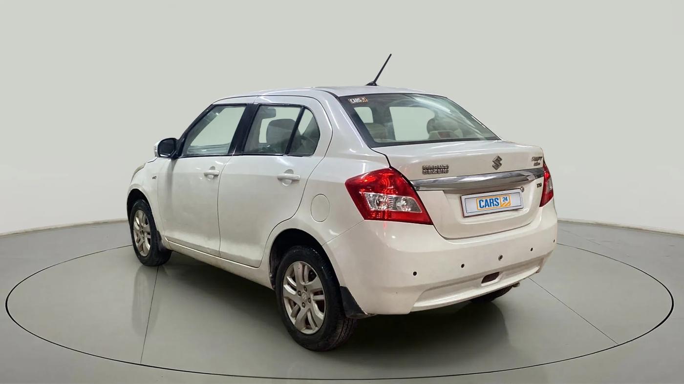 2014 Maruti Swift Dzire ZXI, Petrol, Manual, 99,148 km, Left Back Diagonal