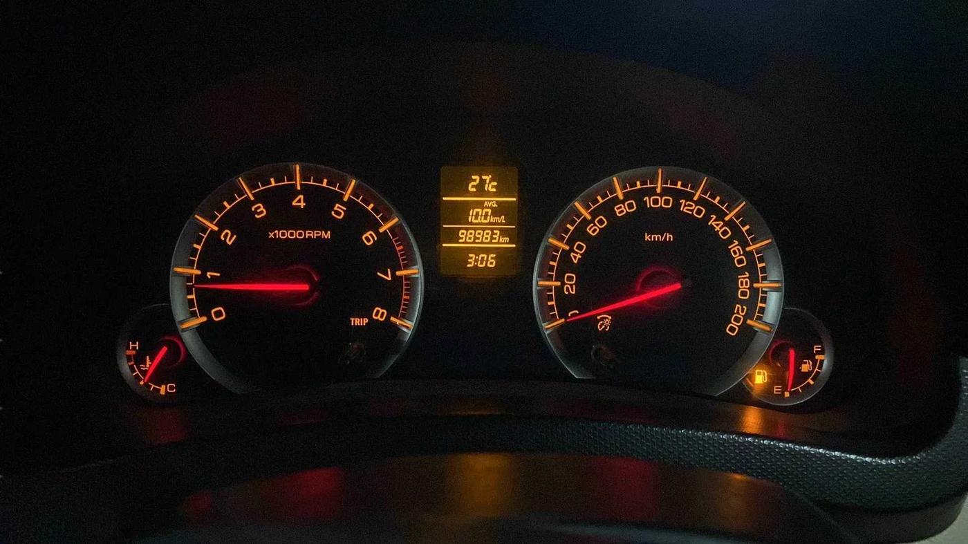 2014 Maruti Swift Dzire ZXI, Petrol, Manual, 99,148 km, Odometer Image