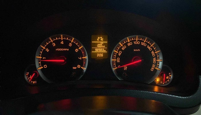 2014 Maruti Swift Dzire ZXI, Petrol, Manual, 99,056 km, Odometer Image