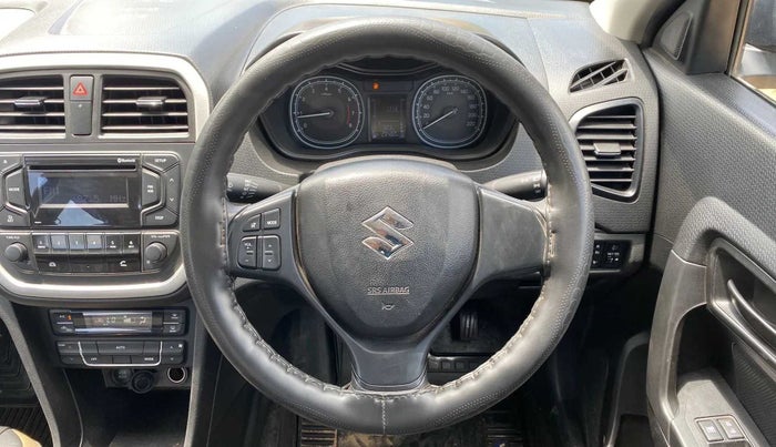 2021 Maruti Vitara Brezza VXI, Petrol, Manual, 25,449 km, Steering Wheel Close Up