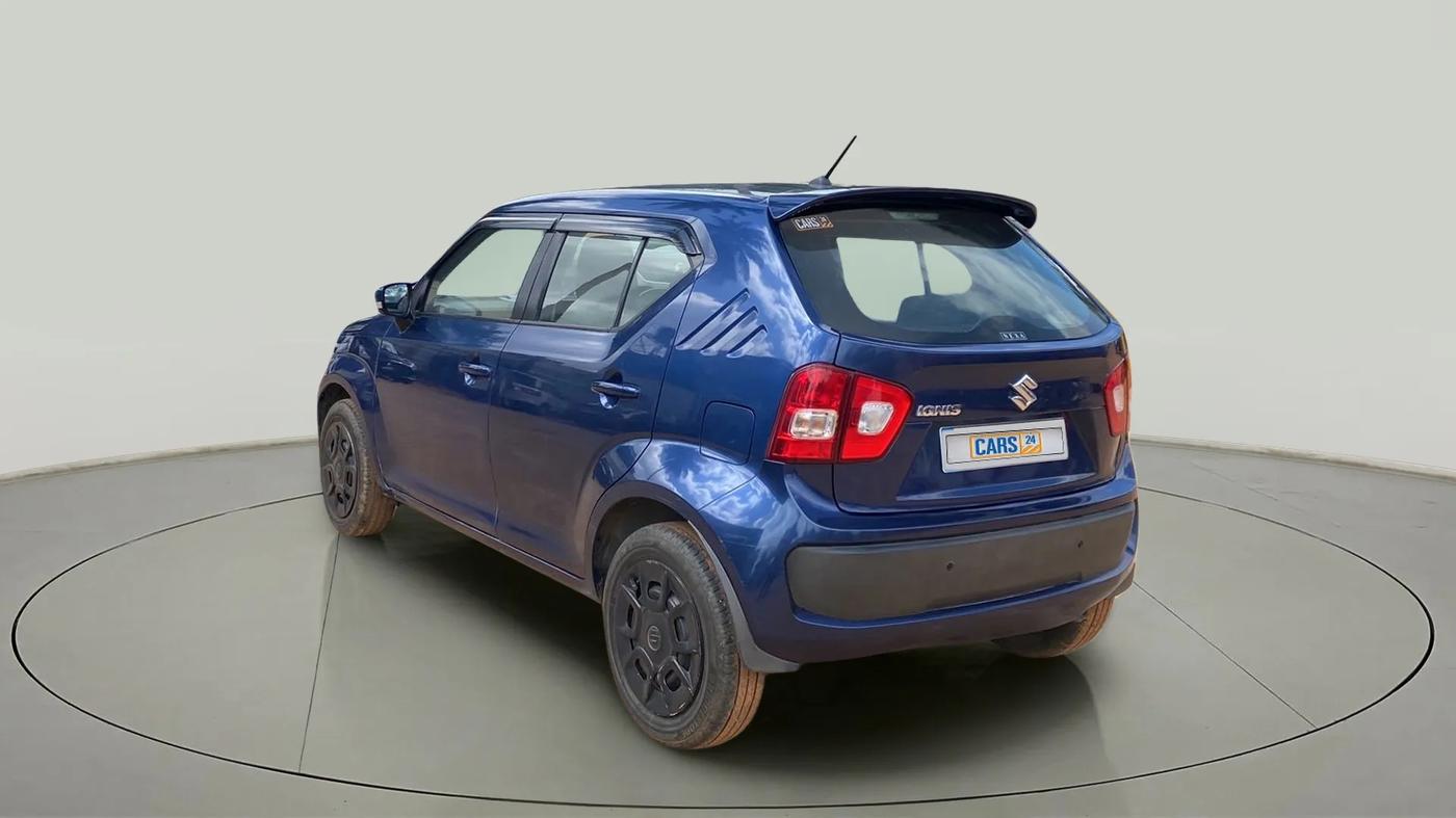 2018 Maruti IGNIS DELTA 1.2 AMT, Petrol, Automatic, 34,406 km, Left Back Diagonal