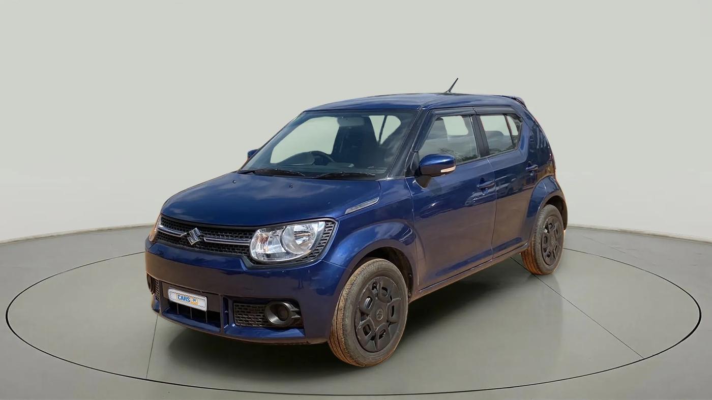 2018 Maruti IGNIS DELTA 1.2 AMT, Petrol, Automatic, 34,406 km, Left Front Diagonal