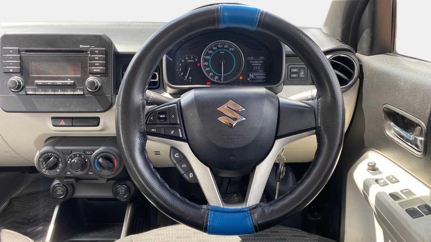 2018 Maruti IGNIS DELTA 1.2 AMT, Petrol, Automatic, 34,406 km, Steering Wheel Close Up