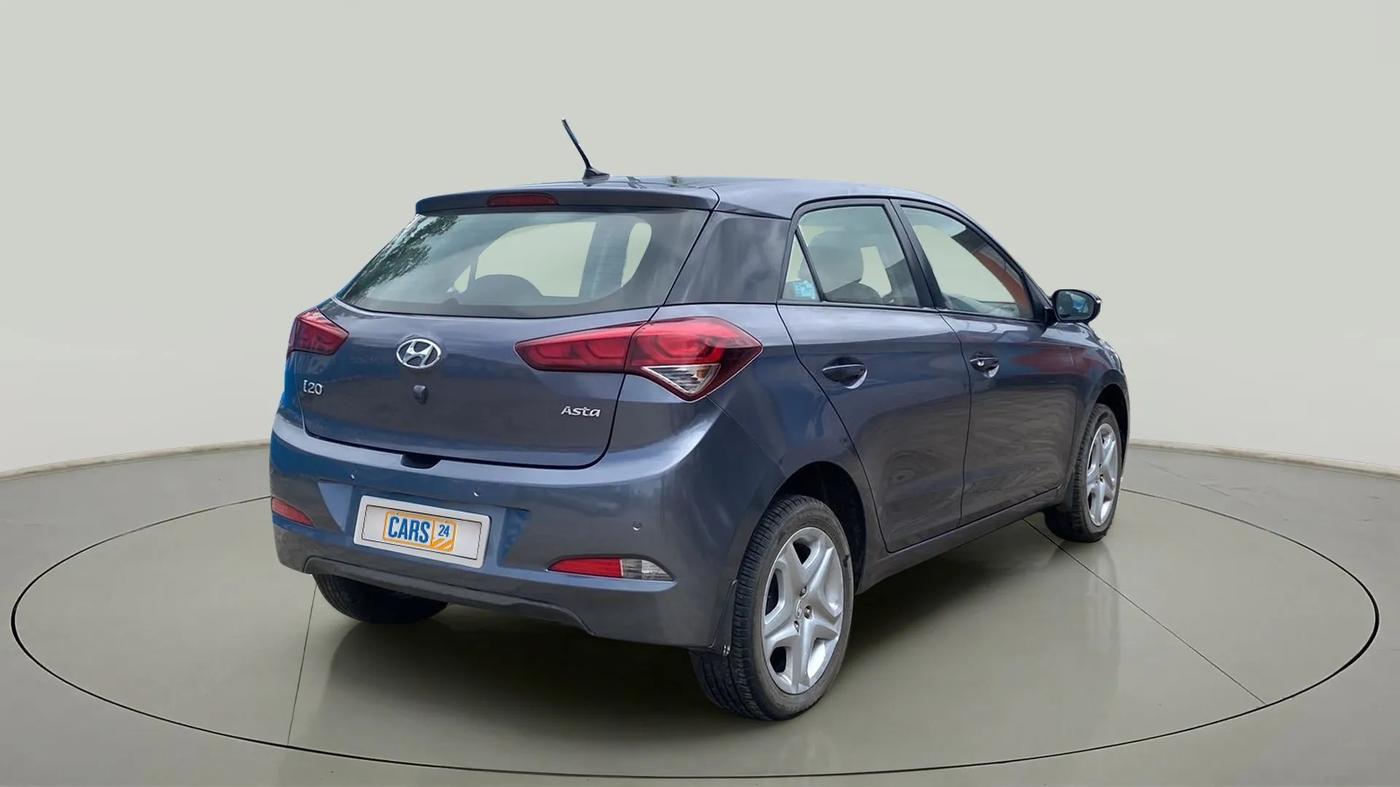 2017 Hyundai Elite i20 ASTA 1.2, Petrol, Manual, 25,645 km, Right Back Diagonal