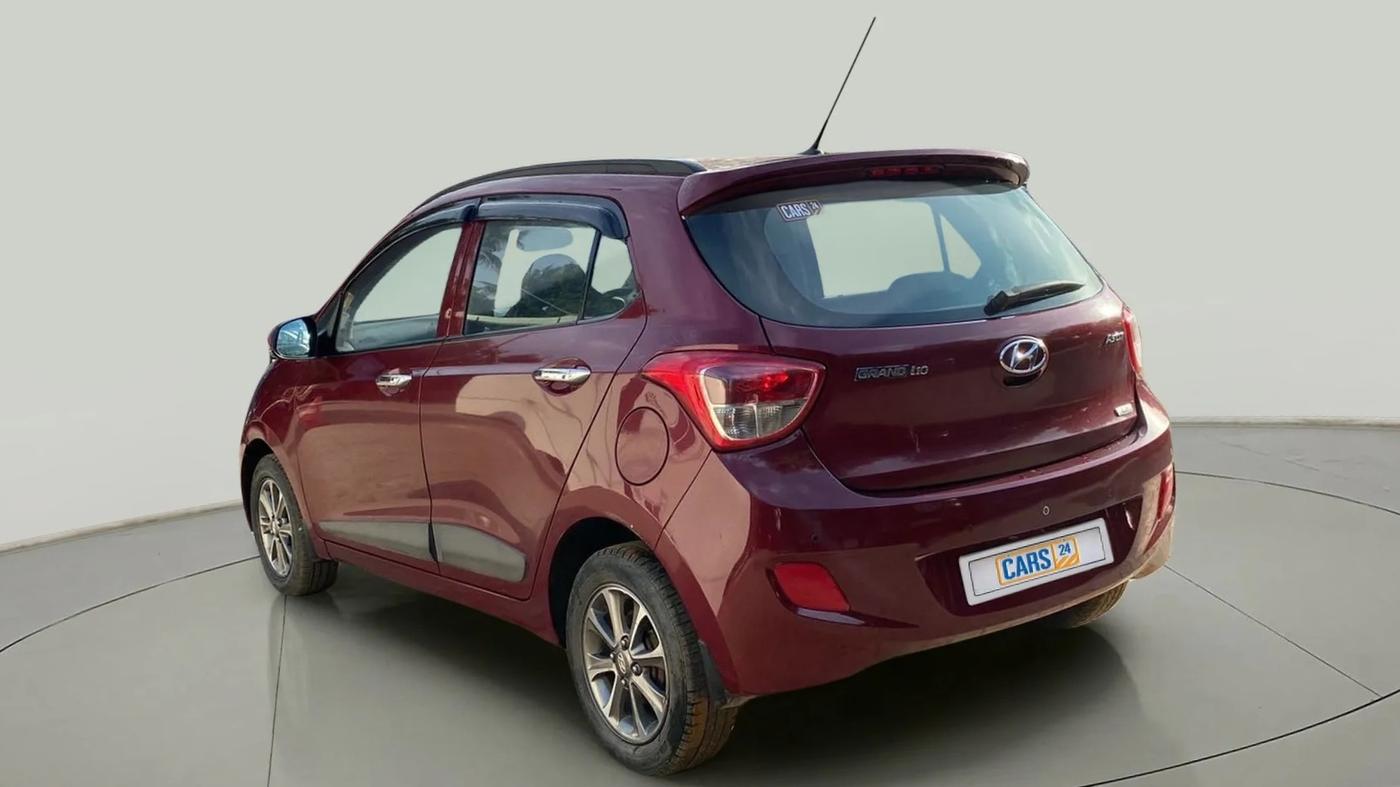 2015 Hyundai Grand i10 ASTA 1.2 KAPPA VTVT, Petrol, Manual, 28,213 km, Left Back Diagonal