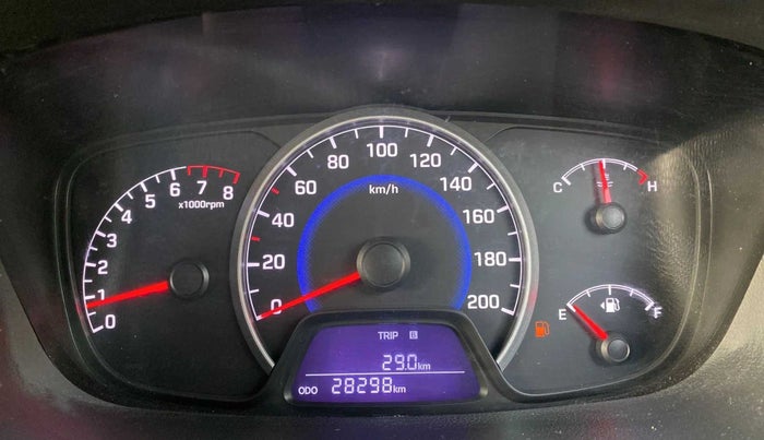 2015 Hyundai Grand i10 ASTA 1.2 KAPPA VTVT, Petrol, Manual, 28,213 km, Odometer Image