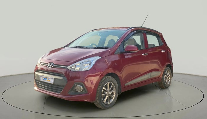 2015 Hyundai Grand i10 ASTA 1.2 KAPPA VTVT, Petrol, Manual, 28,213 km, Left Front Diagonal