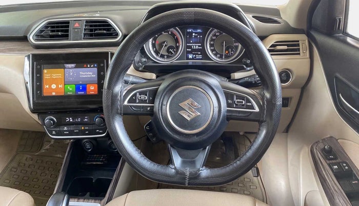 2022 Maruti Dzire ZXI Plus AMT, Petrol, Automatic, 22,877 km, Steering Wheel Close Up