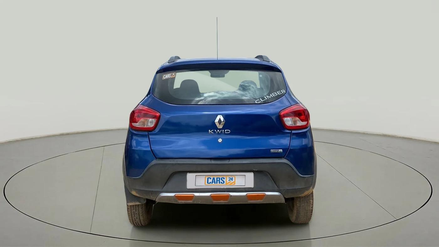 2017 Renault Kwid CLIMBER 1.0 AMT, CNG, Automatic, 50,919 km, Back/Rear