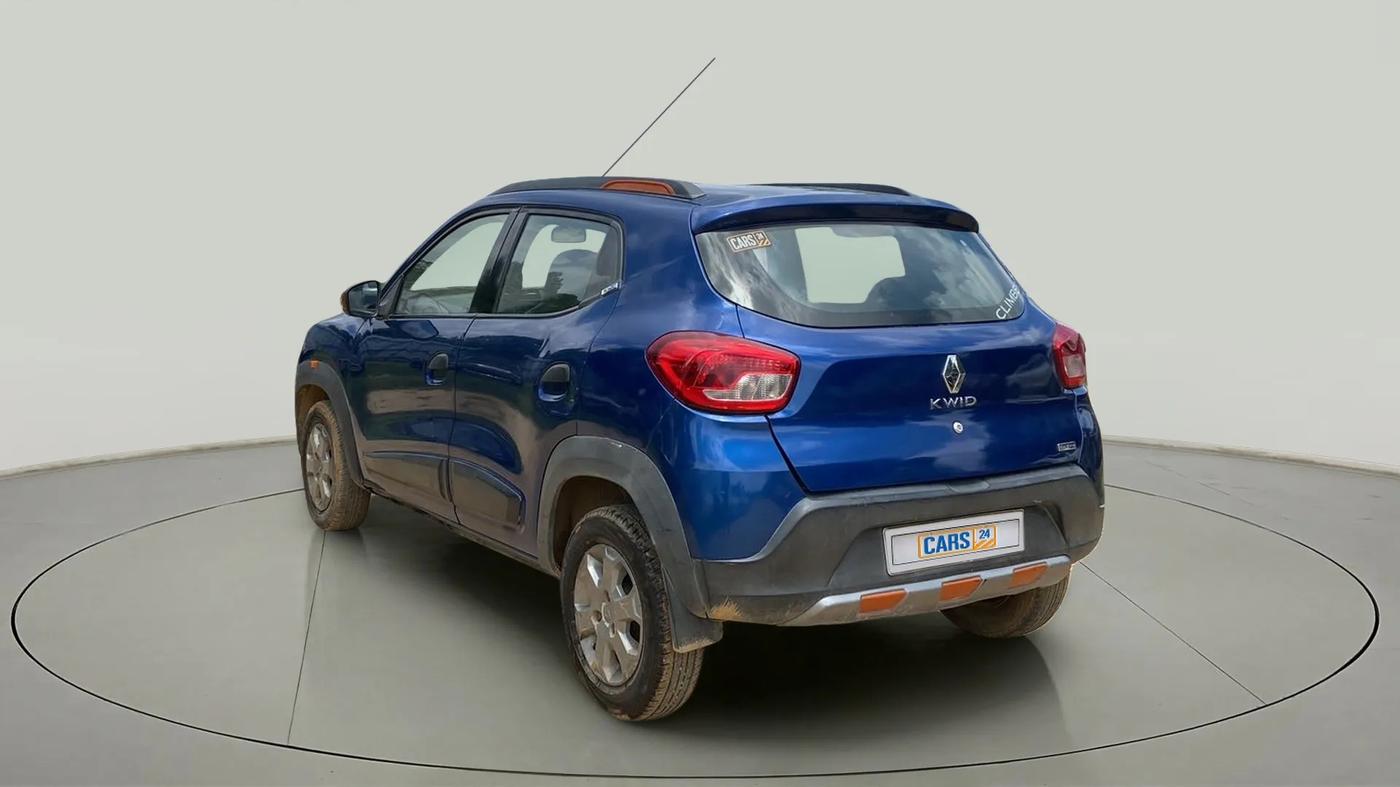 2017 Renault Kwid CLIMBER 1.0 AMT, CNG, Automatic, 50,919 km, Left Back Diagonal