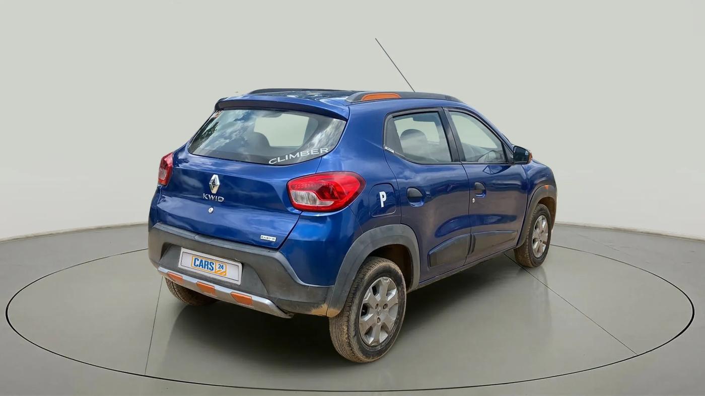 2017 Renault Kwid CLIMBER 1.0 AMT, CNG, Automatic, 50,919 km, Right Back Diagonal