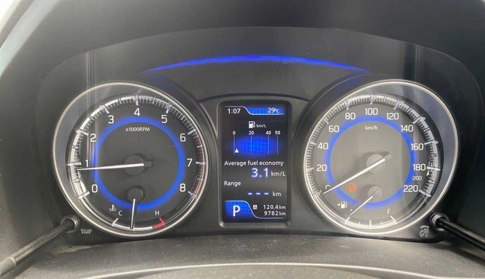 2021 Maruti Baleno ZETA CVT PETROL 1.2, Petrol, Automatic, 9,869 km, Odometer Image