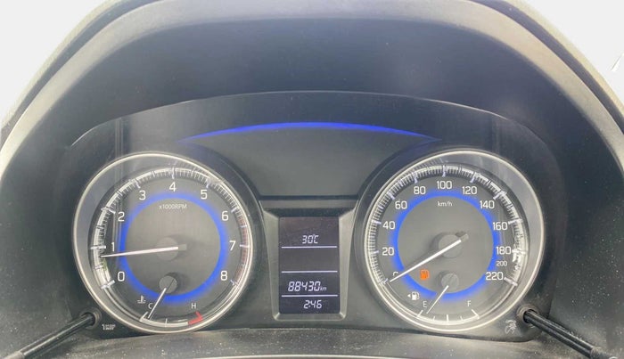 2018 Maruti Baleno DELTA PETROL 1.2, Petrol, Manual, 88,421 km, Odometer Image