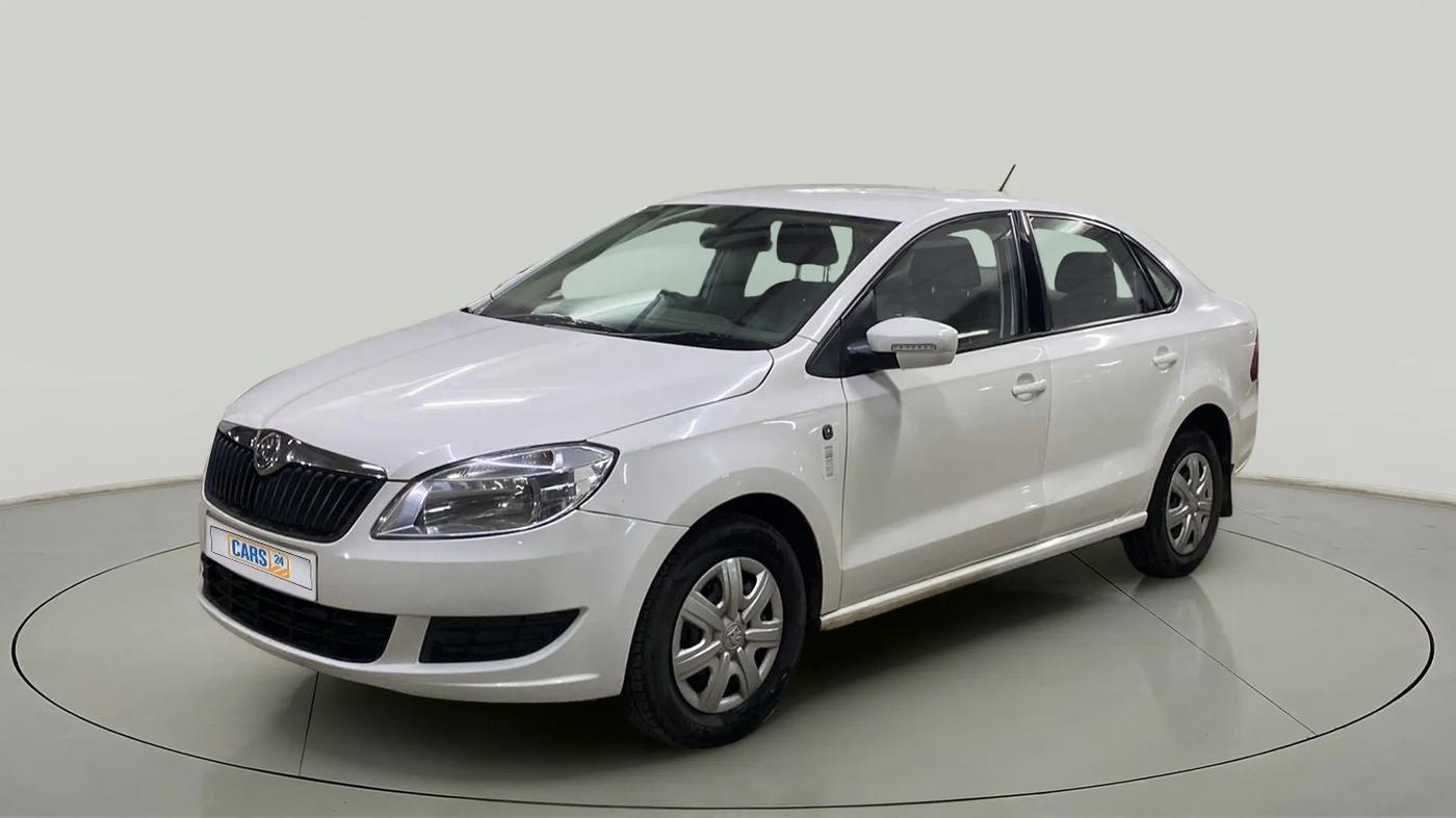 2014 Skoda Rapid 1.6 MPI ACTIVE, Petrol, Manual, 37,146 km, Left Front Diagonal