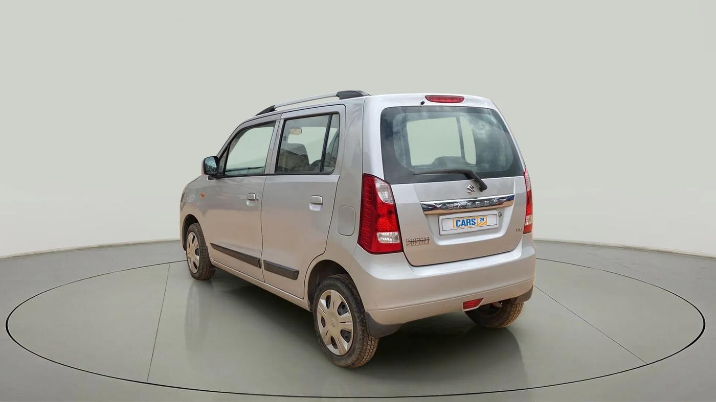 2013 Maruti Wagon R 1.0 VXI, Petrol, Manual, 59,154 km, Left Back Diagonal