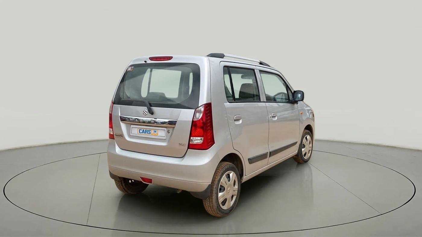 2013 Maruti Wagon R 1.0 VXI, Petrol, Manual, 59,154 km, Right Back Diagonal