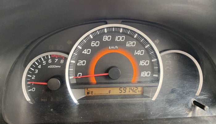 2013 Maruti Wagon R 1.0 VXI, Petrol, Manual, 59,154 km, Odometer Image