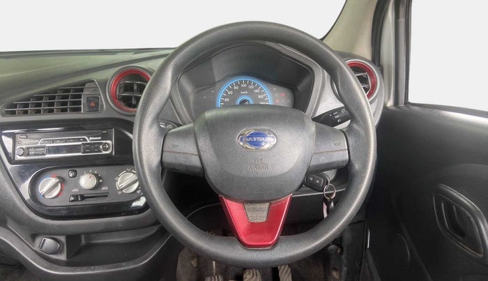 2017 Datsun Redi Go S, Petrol, Manual, 39,528 km, Steering Wheel Close Up