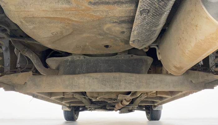 2016 Mahindra Kuv100 K4 6 STR, Petrol, Manual, 80,036 km, Rear Underbody
