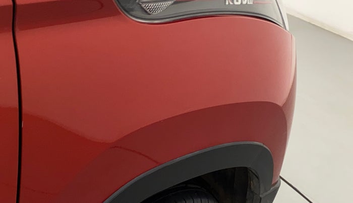 2016 Mahindra Kuv100 K4 6 STR, Petrol, Manual, 80,036 km, Right fender - Minor scratches