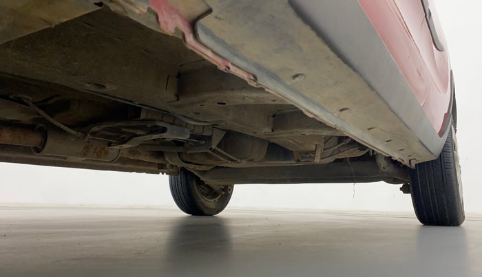 2016 Mahindra Kuv100 K4 6 STR, Petrol, Manual, 80,036 km, Right Side Underbody