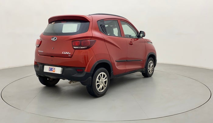 2016 Mahindra Kuv100 K4 6 STR, Petrol, Manual, 80,036 km, Right Back Diagonal