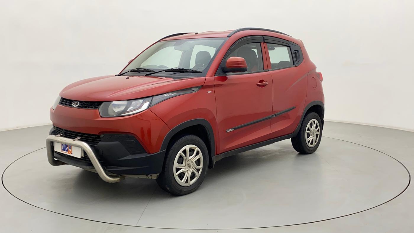 2016 Mahindra Kuv100 K4 6 STR, Petrol, Manual, 80,036 km, Left Front Diagonal