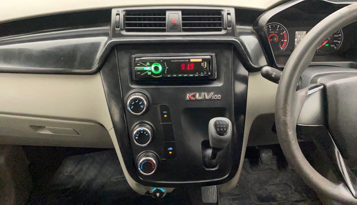 2016 Mahindra Kuv100 K4 6 STR, Petrol, Manual, 80,036 km, Air Conditioner