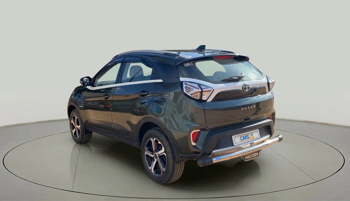 2021 Tata NEXON XZA PLUS SUNROOF PETROL, Petrol, Automatic, 18,030 km, Left Back Diagonal