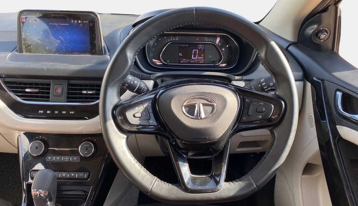 2021 Tata NEXON XZA PLUS SUNROOF PETROL, Petrol, Automatic, 18,030 km, Steering Wheel Close Up