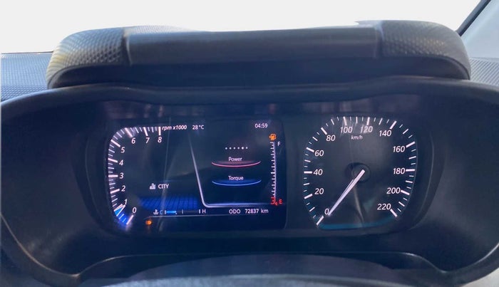 2020 Tata ALTROZ XZ PETROL, Petrol, Manual, 72,853 km, Odometer Image