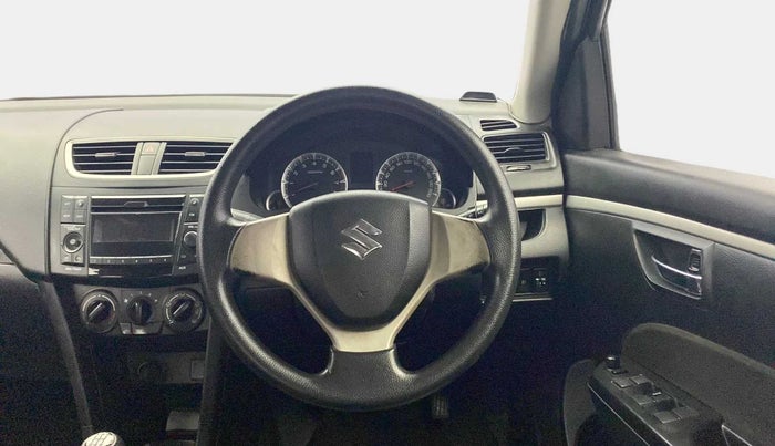 2015 Maruti Swift VXI, Petrol, Manual, 92,795 km, Steering Wheel Close Up