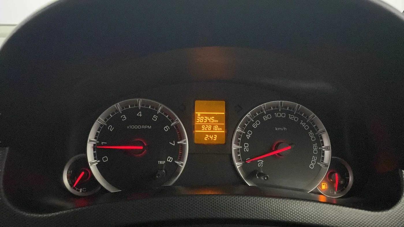 2015 Maruti Swift VXI, Petrol, Manual, 93,255 km, Odometer Image