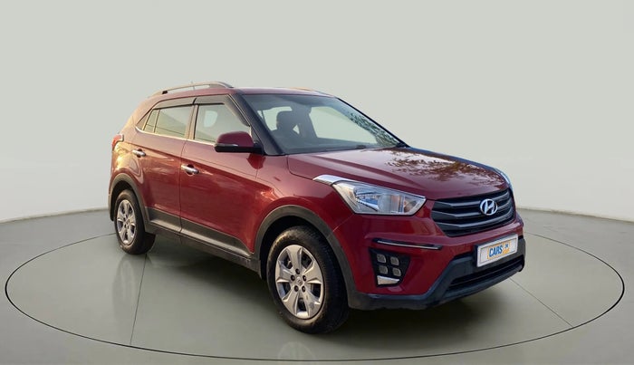 2017 Hyundai Creta E PLUS 1.6 PETROL, Petrol, Manual, 96,366 km, Right Front Diagonal