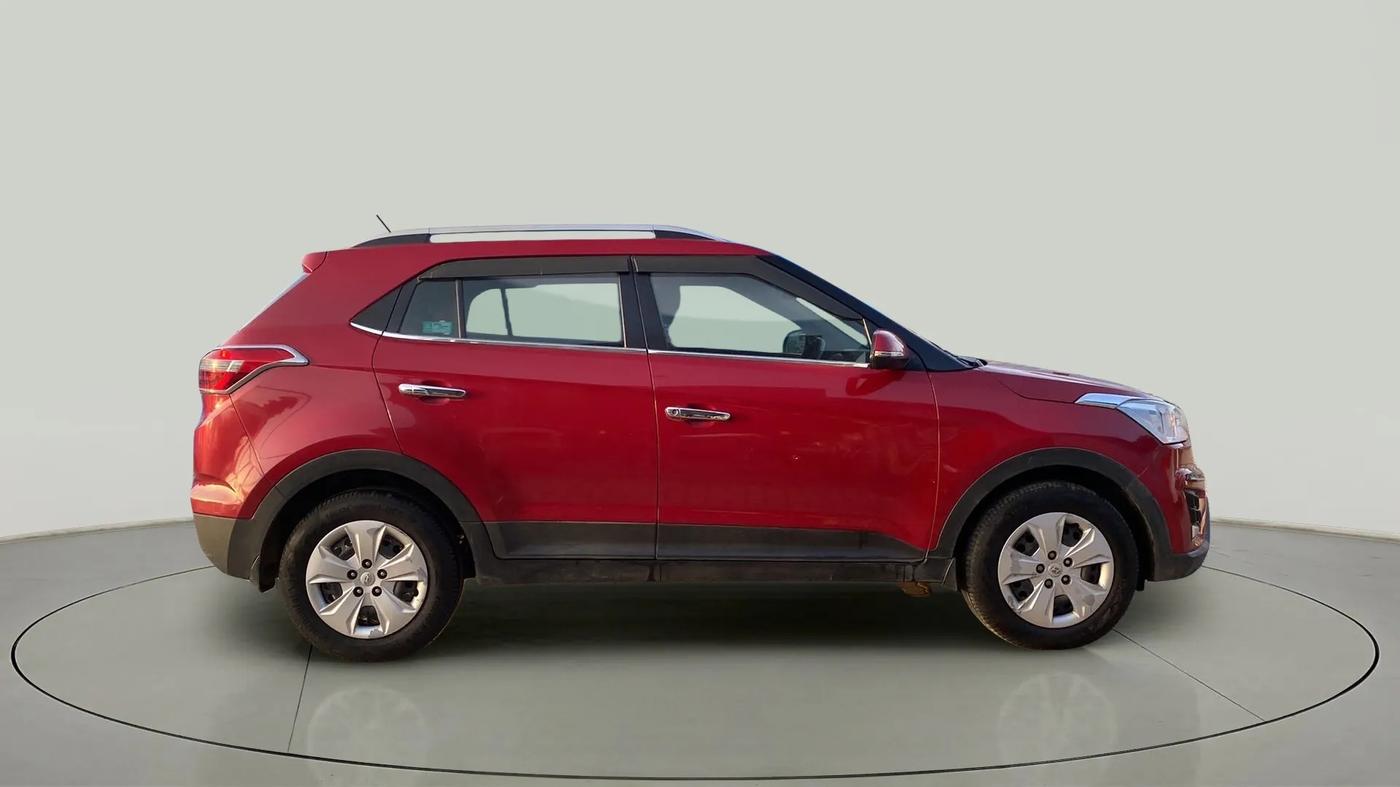 2017 Hyundai Creta E PLUS 1.6 PETROL, Petrol, Manual, 96,366 km, Right Side