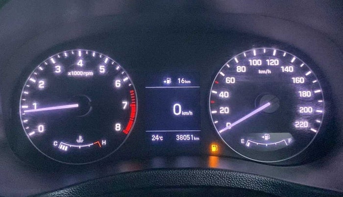 2018 Hyundai Creta SX (O) 1.6 PETROL, Petrol, Manual, 38,274 km, Odometer Image