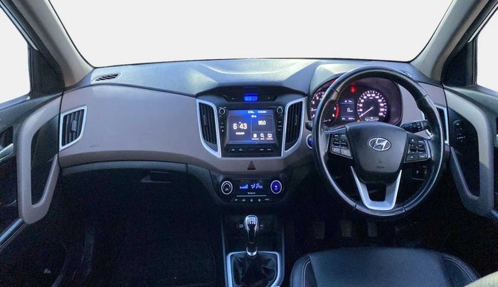 2018 Hyundai Creta SX (O) 1.6 PETROL, Petrol, Manual, 38,274 km, Dashboard