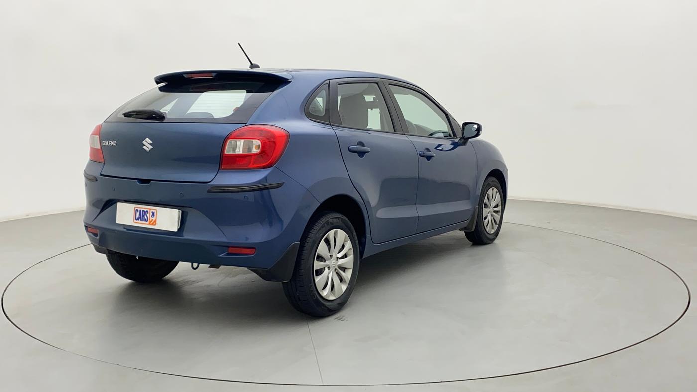 2017 Maruti Baleno DELTA PETROL 1.2, Petrol, Manual, 39,737 km, Right Back Diagonal