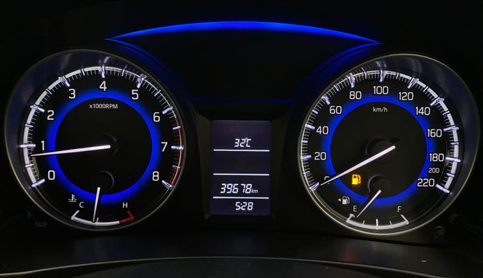 2017 Maruti Baleno DELTA PETROL 1.2, Petrol, Manual, 39,737 km, Odometer Image