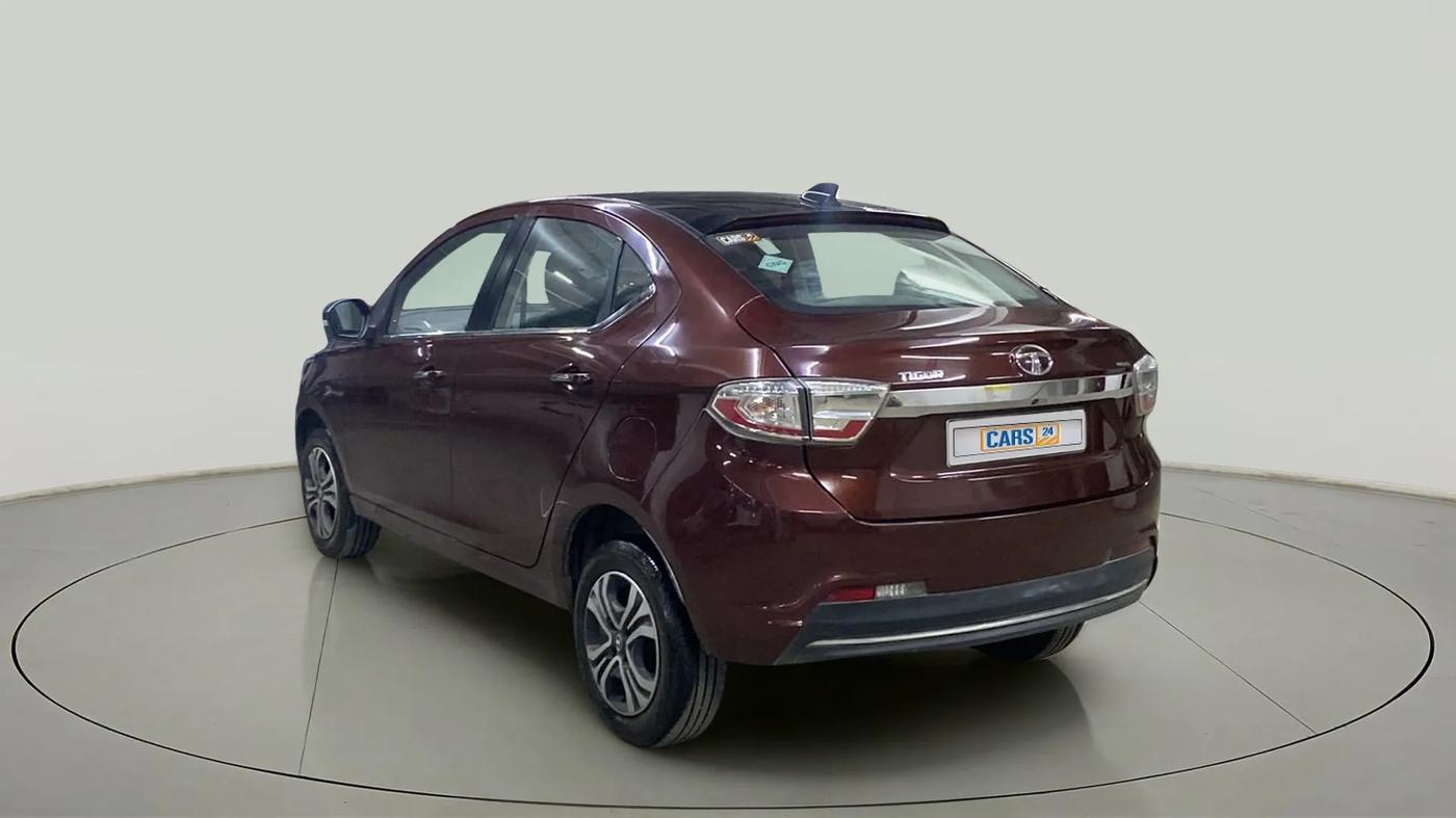 2022 Tata TIGOR XZ PLUS CNG DUAL TONE, CNG, Manual, 13,590 km, Left Back Diagonal