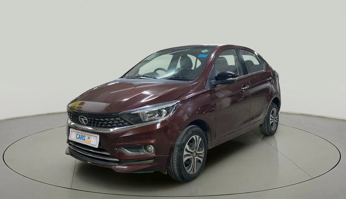 2022 Tata TIGOR XZ PLUS CNG DUAL TONE, CNG, Manual, 13,590 km, Left Front Diagonal