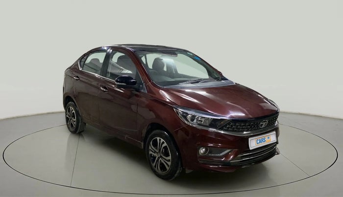 2022 Tata TIGOR XZ PLUS CNG DUAL TONE, CNG, Manual, 13,590 km, Right Front Diagonal