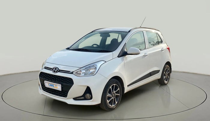 2017 Hyundai Grand i10 SPORTZ (O) AT 1.2 KAPPA VTVT, Petrol, Automatic, 31,003 km, Left Front Diagonal