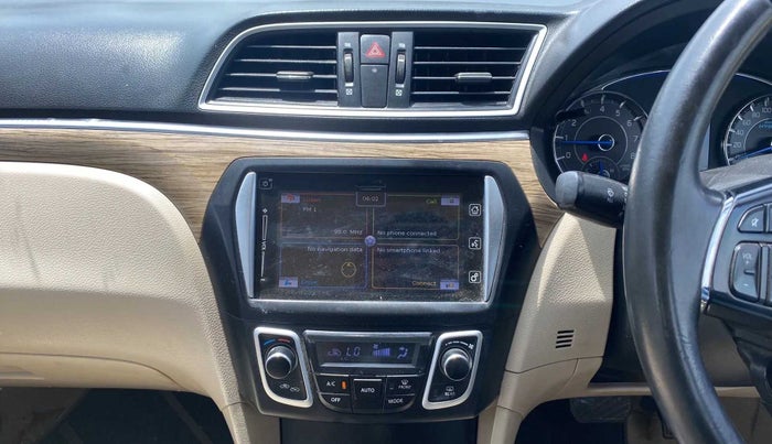 2019 Maruti Ciaz ALPHA  AT 1.5 SHVS PETROL, Petrol, Automatic, 83,454 km, Air Conditioner